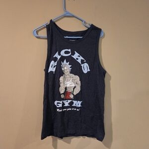 3/16 Rick And Morty Rick's Gym Tank Top